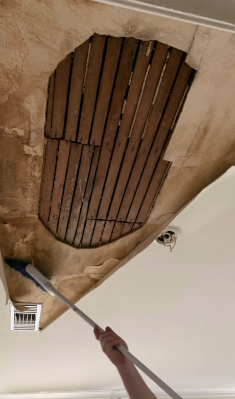 Ceiling Water Damage Repair