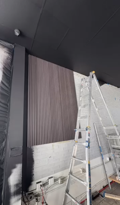 Commercial Accent Wall & Ceiling
