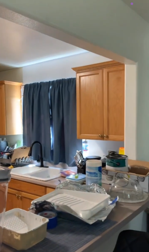 Kitchen Painting Prep